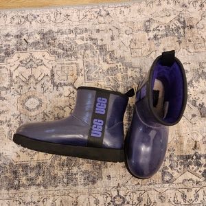 Ugg pvc women boots.